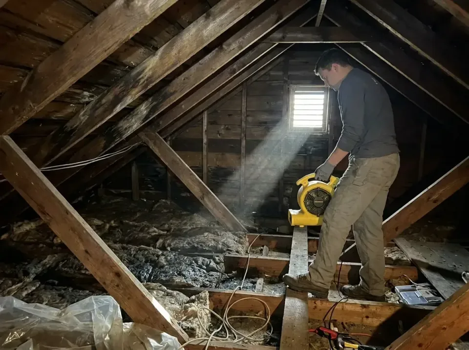 attic-water-damage-drying-proc-007 — frequently asked questions, Emergency Water Extraction & 24/7 Flood Response in Petalum…